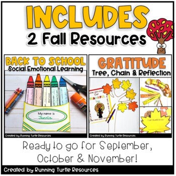 Social Emotional Learning Activities l Seasonal SEL Resources