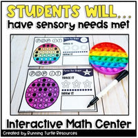Pop It Shape Formation l Fidget Sensory Math Center