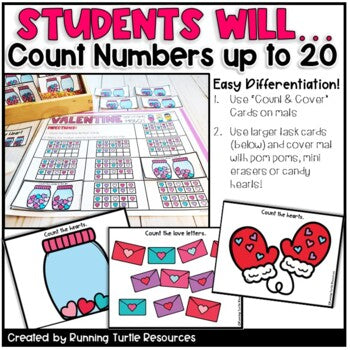 Valentine's Day Number Match Count and Cover