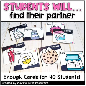 Food Pair Partner Cards