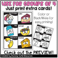 Food Pair Partner Cards