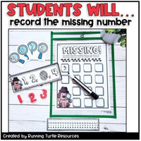 Missing Number Strips, Counting On Activity