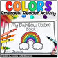 Rainbow Colors Emergent Reader