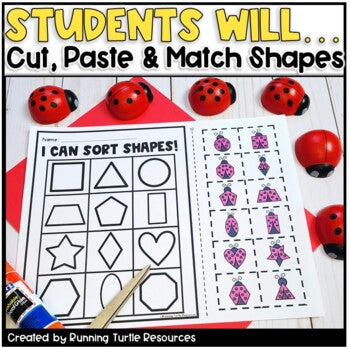 Spring Shapes Match