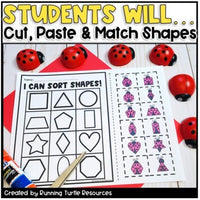 Spring Shapes Match