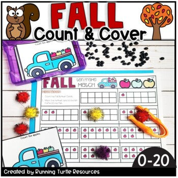 Fall Math Number Matching