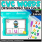 CVC Words Task Cards l Beginning, Middle, End Sounds