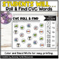 CVC Word Activities l CVC Words Roll and Find Dice Games