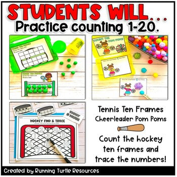 Sports Themed Math Centers