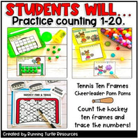 Sports Themed Math Centers