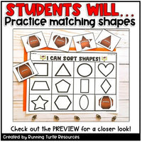 Sports Themed Math Centers