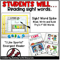 Sports Themed Literacy Centers
