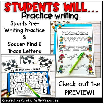 Sports Themed Literacy Centers