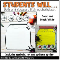Halloween Name Craft Editable