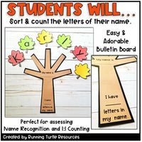 Fall Leaf Name Craft EDITABLE