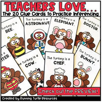 Disguise a Turkey Thanksgiving Reading Activities