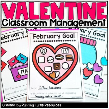 Classroom Management Valentines Day Incentive Charts