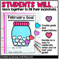 Classroom Management Valentines Day Incentive Charts