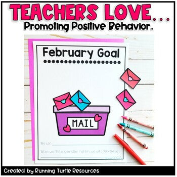 Classroom Management Valentines Day Incentive Charts