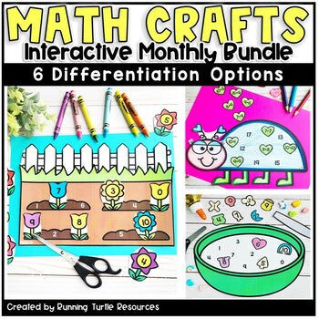 Math Craft Monthly Bundle